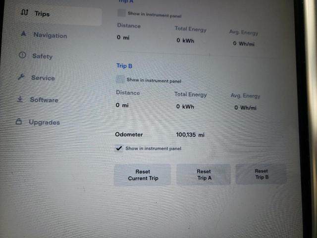 5YJSA1E16GF156956 - 2016 TESLA MODEL S Արծաթագույն լուսանկար 9