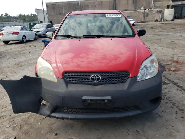 2T1KR32E98C707141 - 2008 TOYOTA COROLLA MA XR RED photo 5