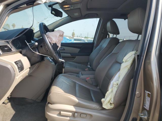 5FNRL5H63DB006838 - 2013 HONDA ODYSSEY EXL GOLD photo 7