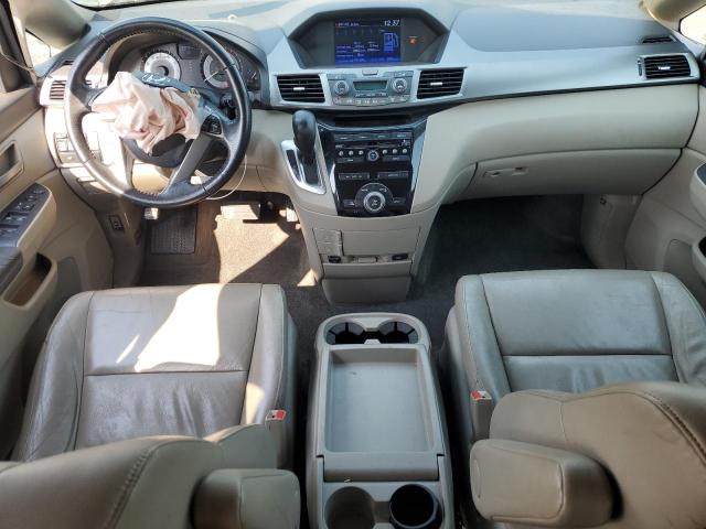 5FNRL5H63DB006838 - 2013 HONDA ODYSSEY EXL GOLD photo 8