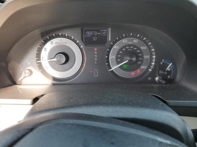 5FNRL5H63DB006838 - 2013 HONDA ODYSSEY EXL GOLD photo 9