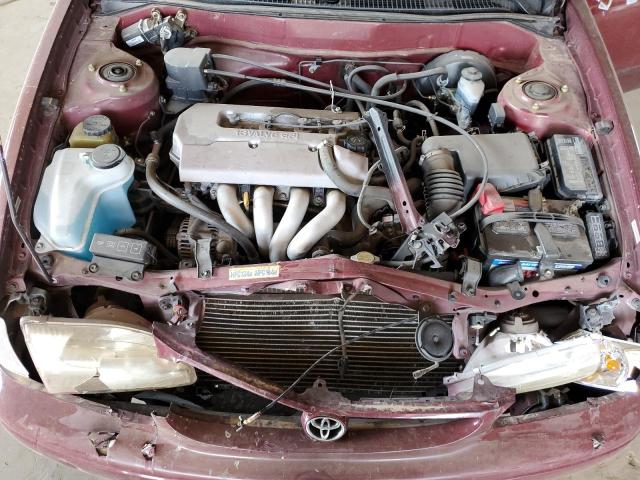 1NXBR18E1WZ016631 - 1998 TOYOTA COROLLA VE MAROON photo 11