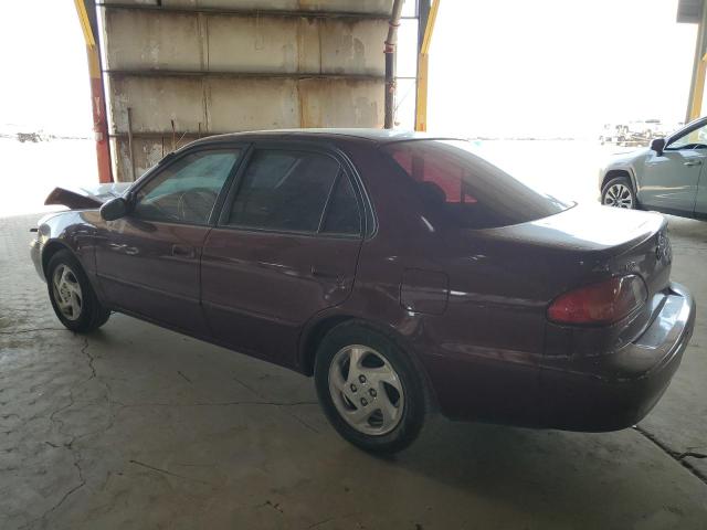 1NXBR18E1WZ016631 - 1998 TOYOTA COROLLA VE MAROON photo 2