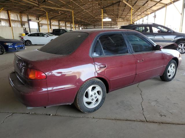 1NXBR18E1WZ016631 - 1998 TOYOTA COROLLA VE MAROON photo 3