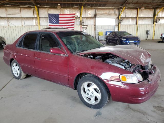 1NXBR18E1WZ016631 - 1998 TOYOTA COROLLA VE MAROON photo 4