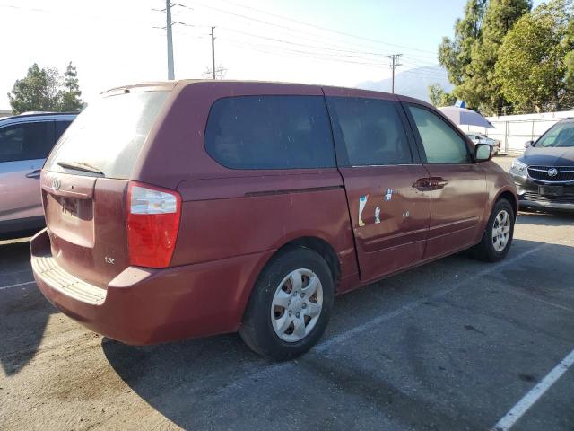 KNDMB233766023245 - 2006 KIA SEDONA EX BURGUNDY photo 3