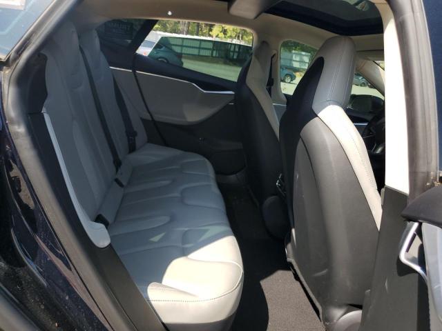 5YJSA1H17EFP35169 - 2014 TESLA MODEL S 蓝色 照片 10