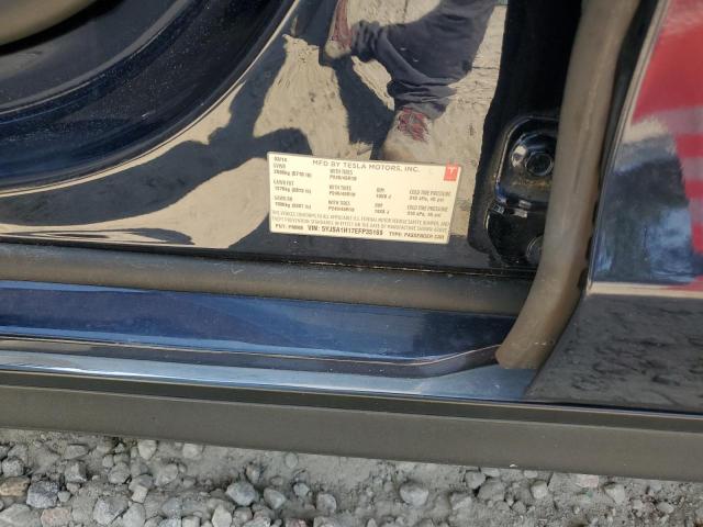 5YJSA1H17EFP35169 - 2014 TESLA MODEL S 蓝色 照片 12
