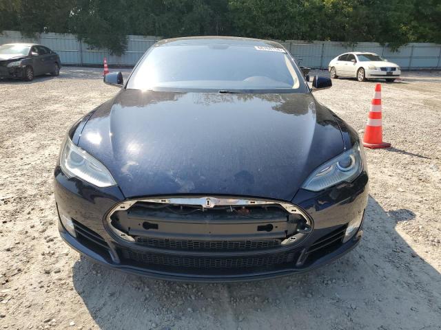 5YJSA1H17EFP35169 - 2014 TESLA MODEL S 蓝色 照片 5