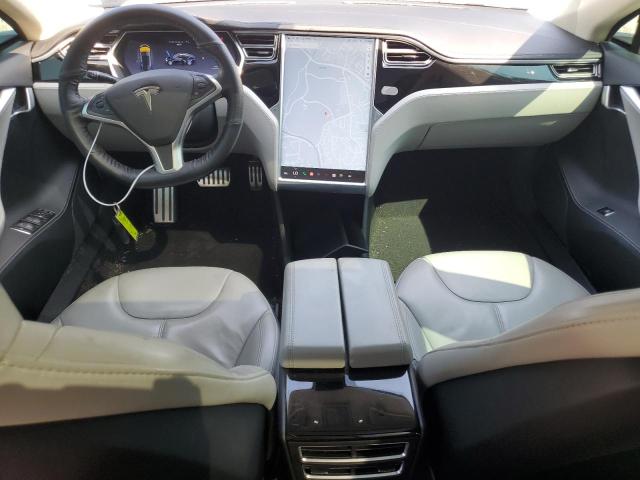 5YJSA1H17EFP35169 - 2014 TESLA MODEL S 蓝色 照片 8