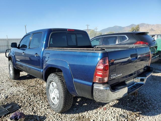 5TELU42N58Z574221 - 2008 TOYOTA TACOMA DOUBLE CAB BLUE photo 2