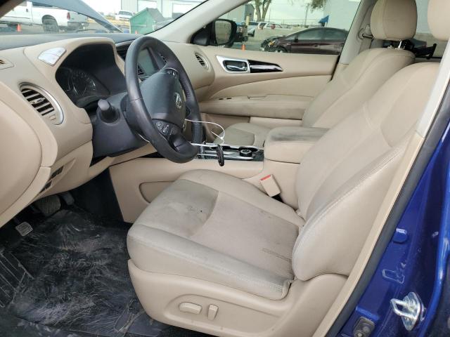 5N1DR2MM8HC676136 - 2017 NISSAN PATHFINDER S 蓝色 照片 7