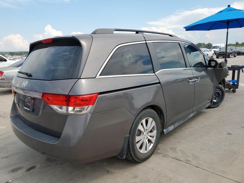 5FNRL5H45EB064966 - 2014 HONDA ODYSSEY EX GRAY photo 3