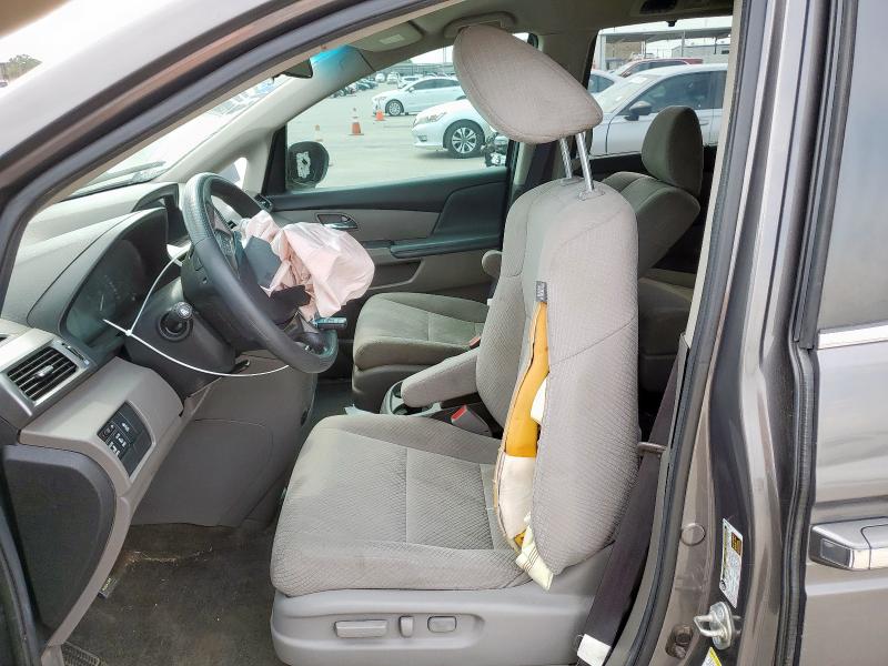 5FNRL5H45EB064966 - 2014 HONDA ODYSSEY EX GRAY photo 7