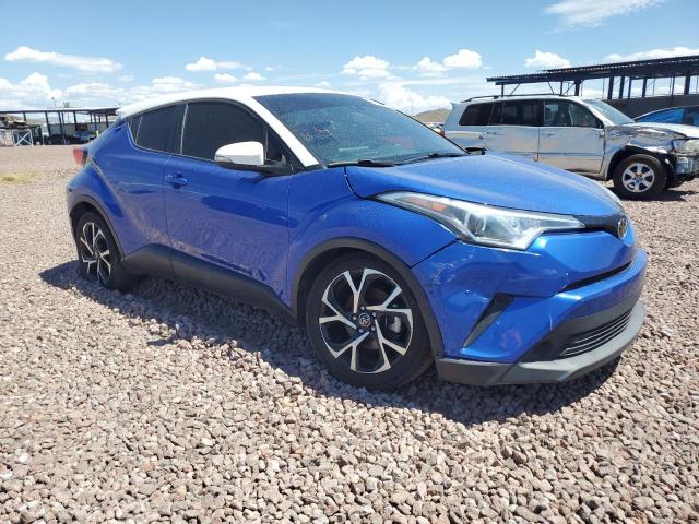 NMTKHMBX1JR008625 - 2018 TOYOTA C-HR XLE BLUE photo 4