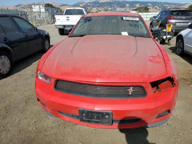 1ZVBP8AM7B5132034 - 2011 FORD MUSTANG RED photo 5