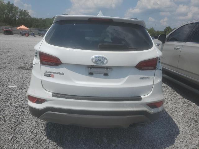 5NMZU3LBXHH010587 - 2017 HYUNDAI SANTA FE SPORT WHITE photo 6