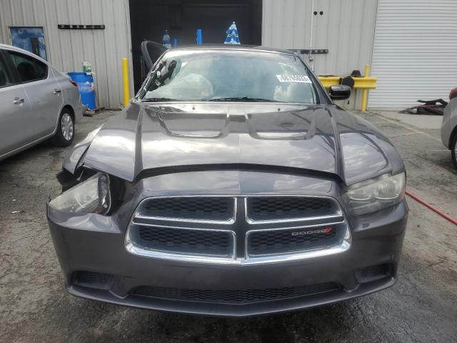 2C3CDXBGXEH265276 - 2014 DODGE CHARGER SE GRAY photo 5