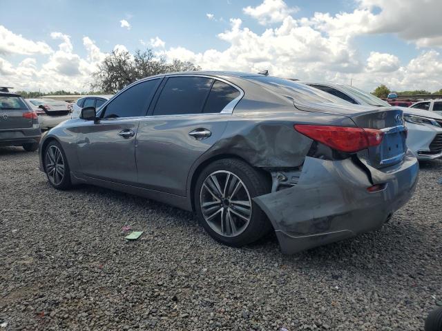 JN1BV7AP6EM672338 - 2014 INFINITI Q50 BASE ნაცრისფერი ფოტო 2