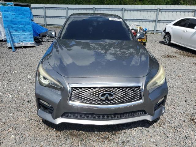 JN1BV7AP6EM672338 - 2014 INFINITI Q50 BASE ნაცრისფერი ფოტო 5