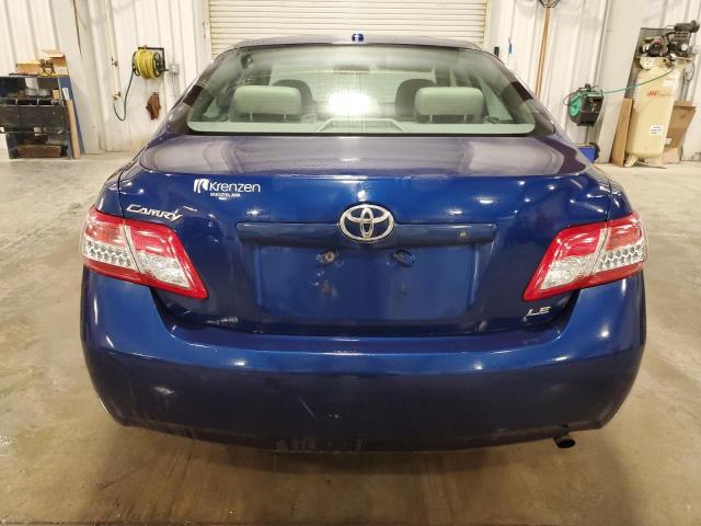 4T1BF3EK1BU652832 - 2011 TOYOTA CAMRY BASE Синій фото 6