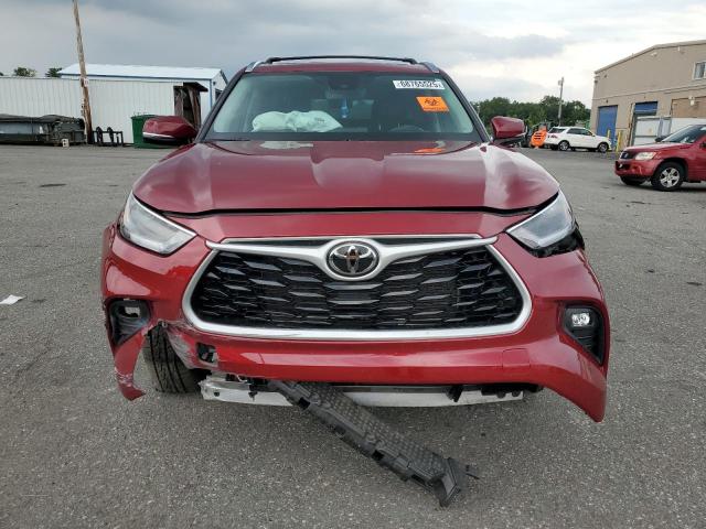 5TDHZRBH6MS557739 - 2021 TOYOTA HIGHLANDER XLE Rouge photo 5