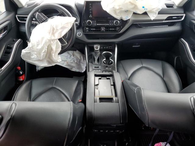 5TDHZRBH6MS557739 - 2021 TOYOTA HIGHLANDER XLE Rouge photo 8