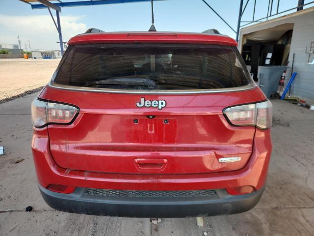 3C4NJCBB0JT227938 - 2018 JEEP COMPASS LATITUDE წითელი ფოტო 6