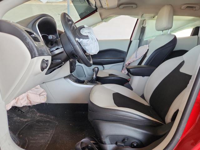 3C4NJCBB0JT227938 - 2018 JEEP COMPASS LATITUDE წითელი ფოტო 7