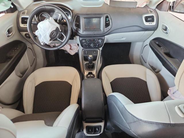 3C4NJCBB0JT227938 - 2018 JEEP COMPASS LATITUDE წითელი ფოტო 8