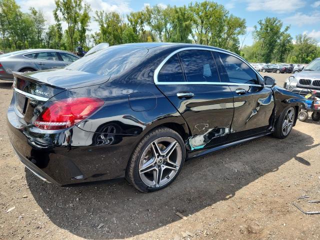 W1KWF8EB8MR639445 - 2021 MERCEDES-BENZ C 300 4MATIC BLACK photo 3