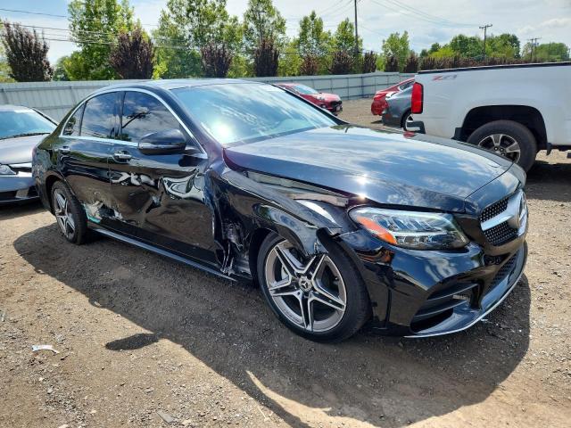 W1KWF8EB8MR639445 - 2021 MERCEDES-BENZ C 300 4MATIC BLACK photo 4