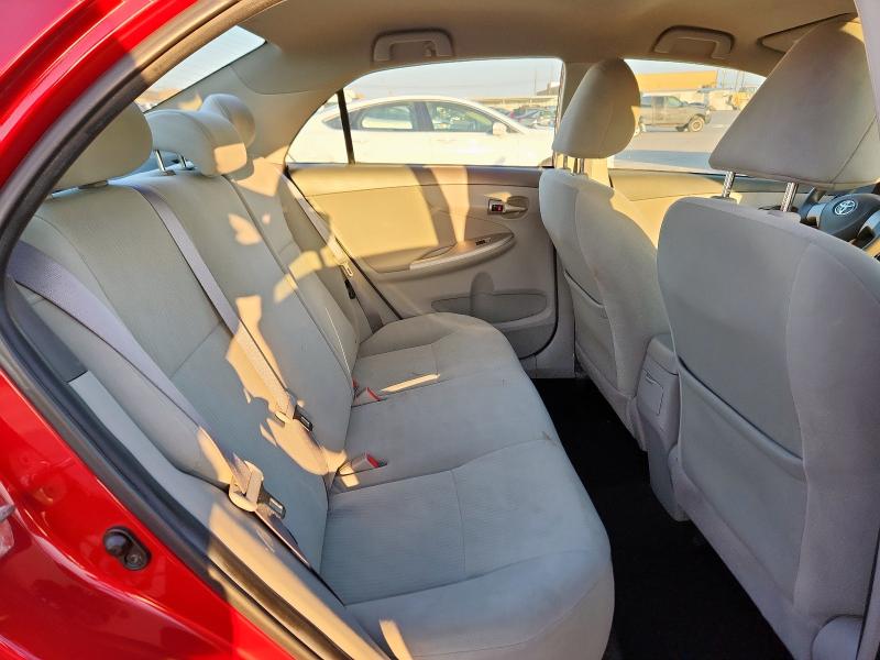 1NXBU4EE5AZ373632 - 2010 TOYOTA COROLLA BASE Rojo foto 10