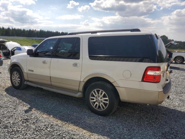 1FMFK17558LA51740 - 2008 FORD EXPEDITION EL EDDIE BAUER WHITE photo 2