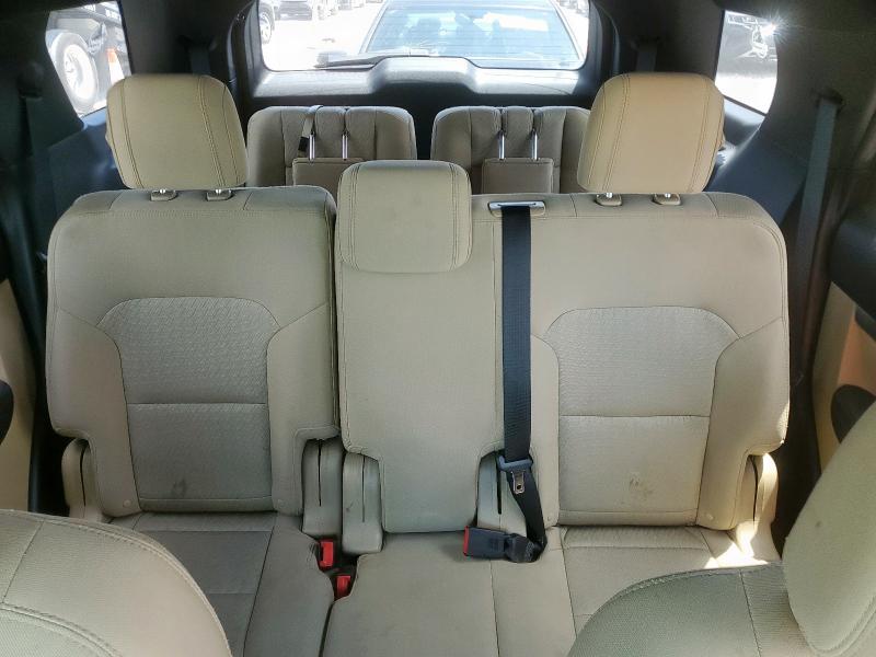 1FM5K7B82GGB51639 - 2016 FORD EXPLORER წითელი ფოტო 10