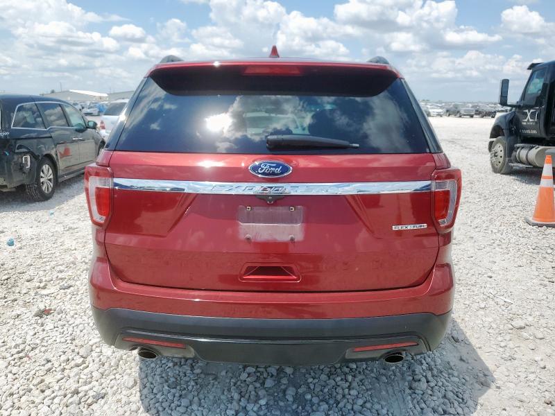 1FM5K7B82GGB51639 - 2016 FORD EXPLORER წითელი ფოტო 6