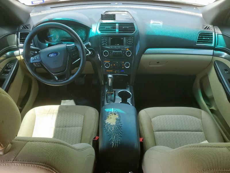 1FM5K7B82GGB51639 - 2016 FORD EXPLORER წითელი ფოტო 8