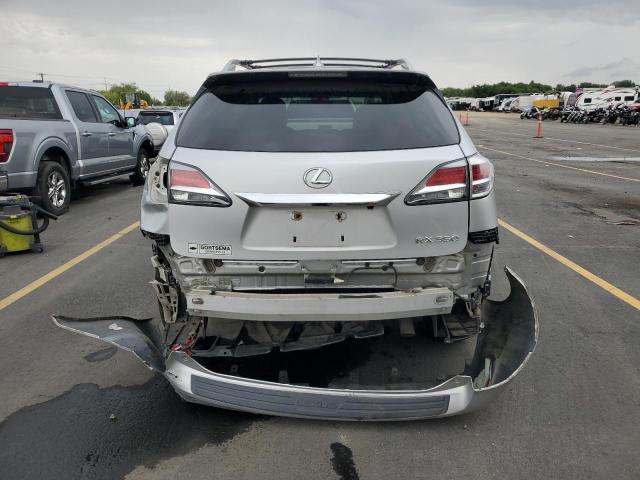 2T2BK1BA0FC331248 - 2015 LEXUS RX 350 BASE SILVER photo 6