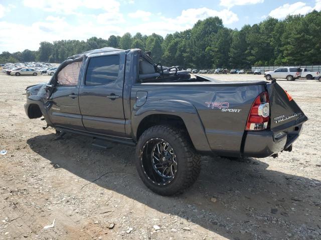 5TFJU4GN0CX022576 - 2012 TOYOTA TACOMA DOUBLE CAB PRERUNNER GRAY photo 2