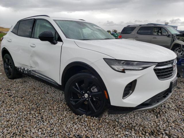 LRBFZMR44MD170310 - 2021 BUICK ENVISION PREFERRED WHITE photo 4