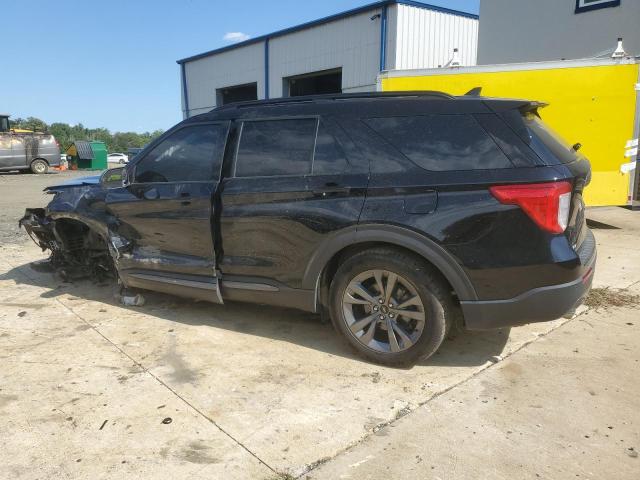 1FMSK8DH0MGA91197 - 2021 FORD EXPLORER XLT BLACK photo 2