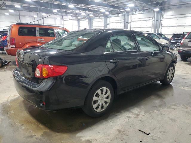 JTDBL40E399073987 - 2009 TOYOTA COROLLA BASE BLACK photo 3