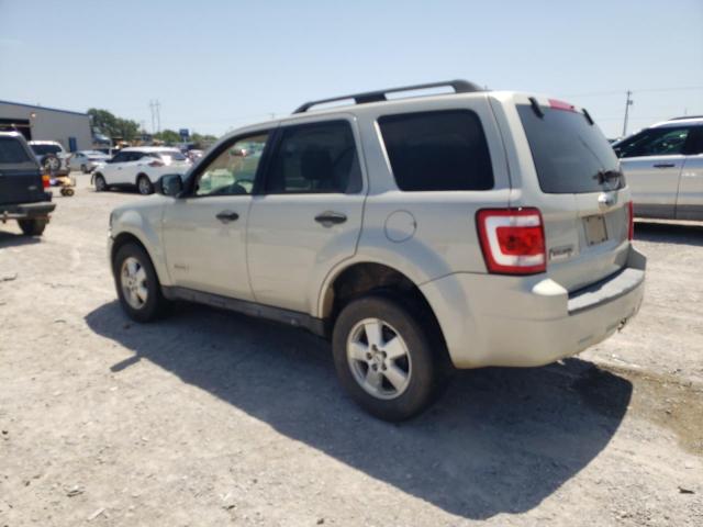 1FMCU03Z88KC41375 - 2008 FORD ESCAPE XLT BEIGE photo 2