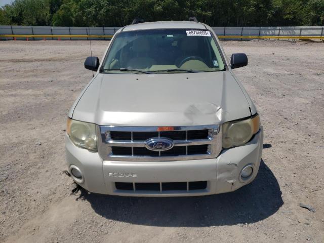 1FMCU03Z88KC41375 - 2008 FORD ESCAPE XLT BEIGE photo 5