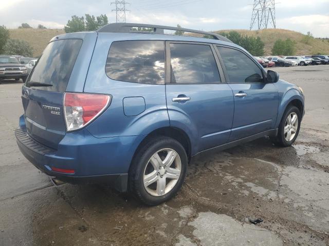 JF2SH6CC3AG787983 - 2010 SUBARU FORESTER 2.5X PREMIUM BLUE photo 3