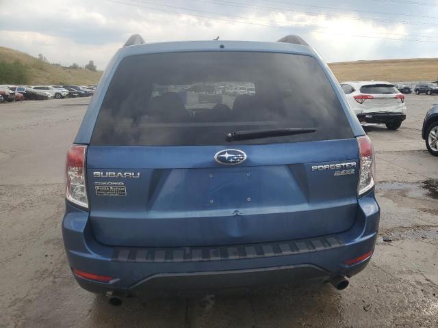 JF2SH6CC3AG787983 - 2010 SUBARU FORESTER 2.5X PREMIUM BLUE photo 6