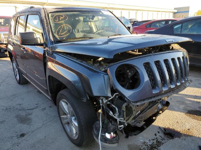 1C4NJRFB4ED716948 - 2014 JEEP PATRIOT LATITUDE GRAY photo 4