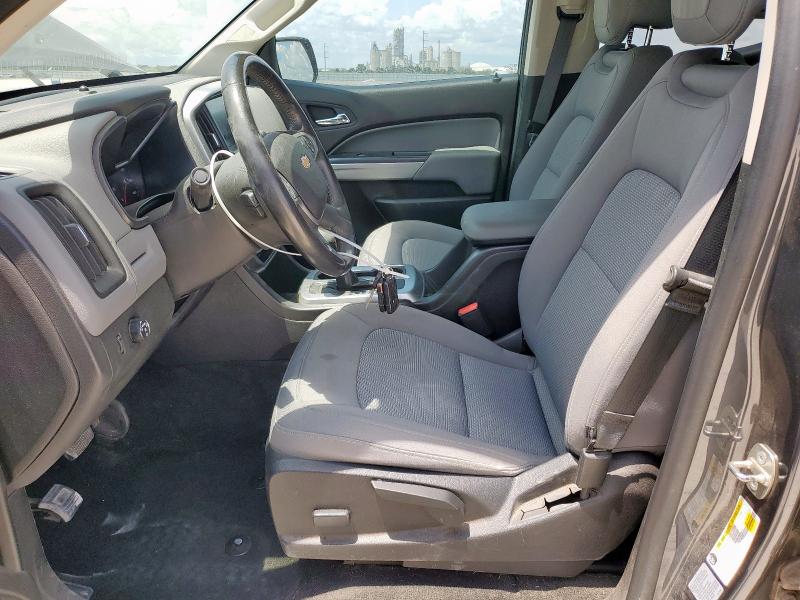 1GCGSCE34G1281933 - 2016 CHEVROLET COLORADO LT GRAY photo 7