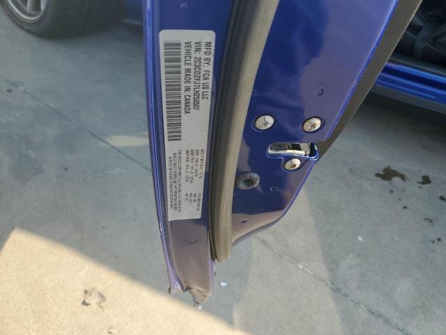 2C3CDZFJ7LH250507 - 2020 DODGE CHALLENGER R/T SCAT PACK BLUE photo 12