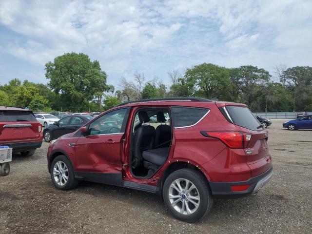 1FMCU9HD1KUA19063 - 2019 FORD ESCAPE SEL BURGUNDY photo 2